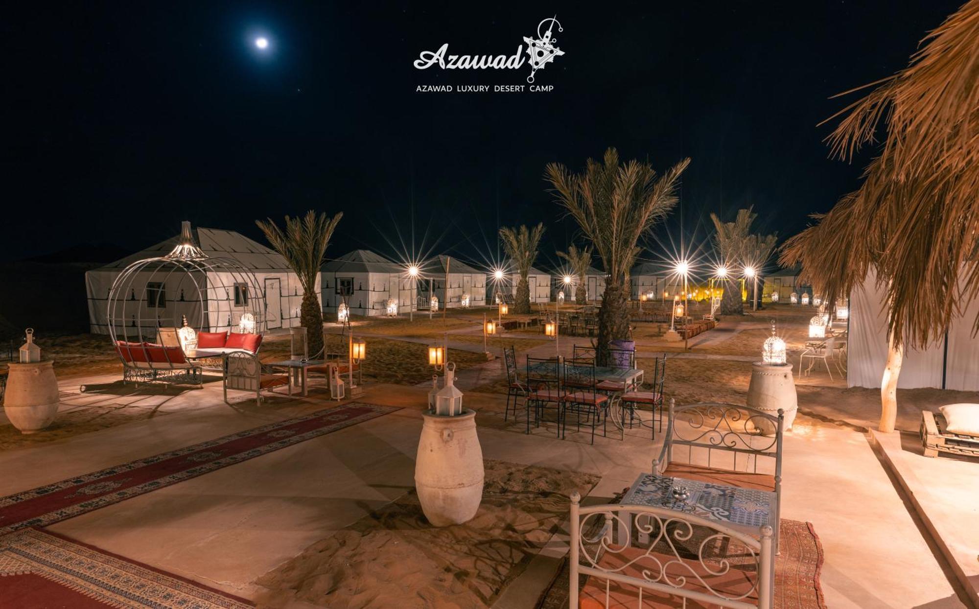 Azawad Luxury Desert Camp Merzouga Exterior foto