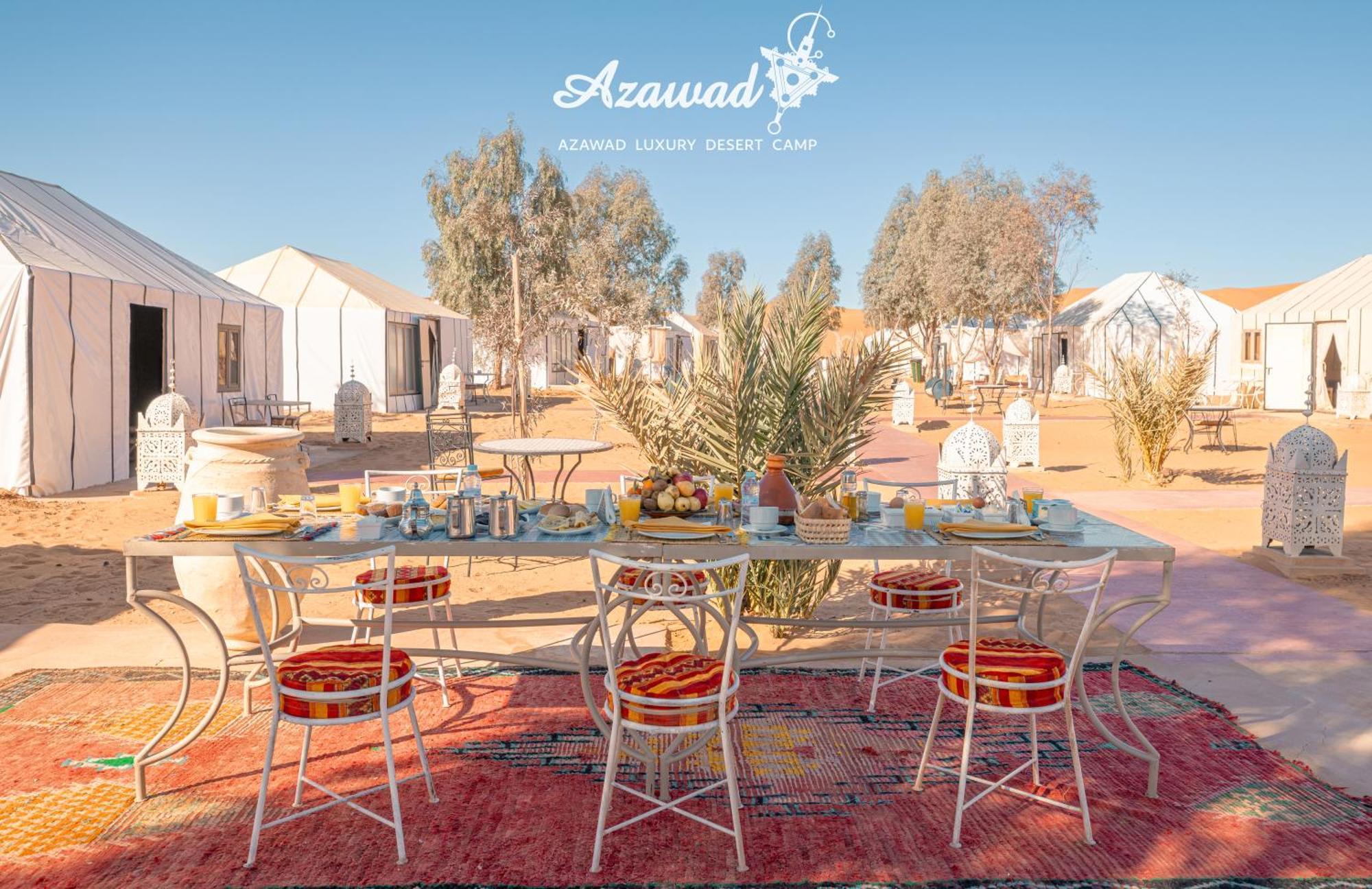 Azawad Luxury Desert Camp Merzouga Exterior foto