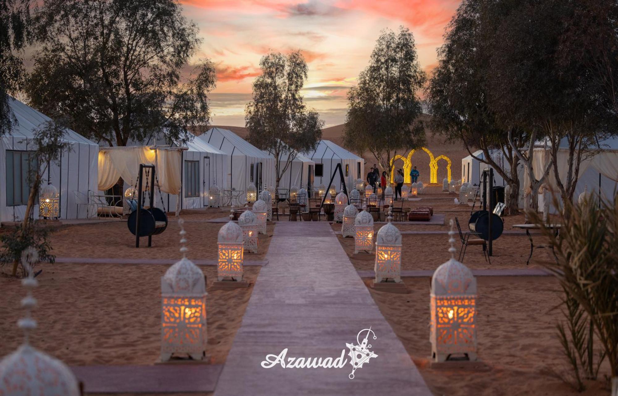 Azawad Luxury Desert Camp Merzouga Exterior foto